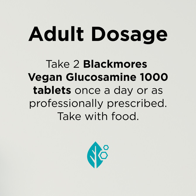 Blackmores Vegan Glucosamine 1000 200 Tablets