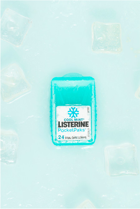 Listerine Pocketpaks Oral Care Strips Cool Mint Value Pack 72