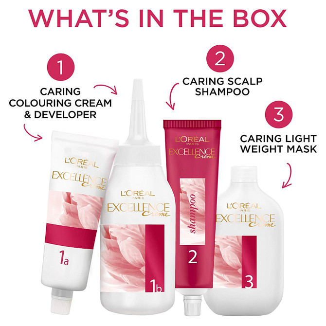 L'Oréal Paris Excellence Creme Hair Colour, 5.3 Golden Brown
