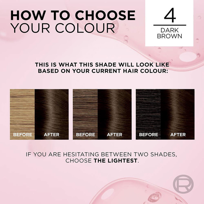 L'Oreal Excellence Crème Permanent Hair Colour 4 Dark Brown