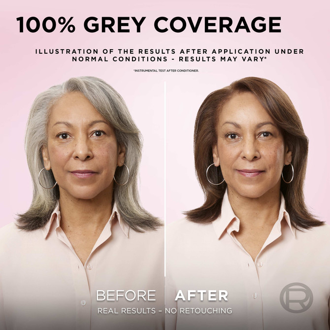 L'Oréal Paris Excellence Crème Permanent Hair Colour - 5.15 Natural Frosted Brown