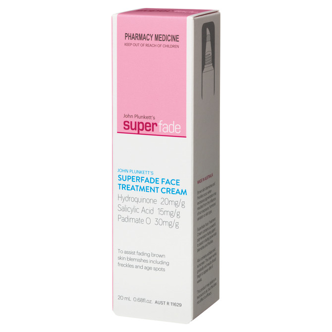 John Plunkett's Superfade Face Treatment Cream 20mL