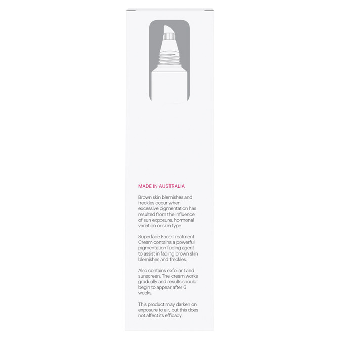 John Plunkett's Superfade Face Treatment Cream 20mL
