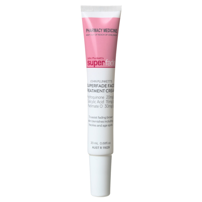 John Plunkett's Superfade Face Treatment Cream 20mL