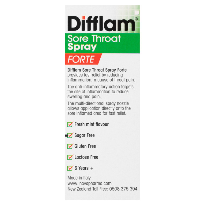 Difflam Sore Throat Spray Forte 88 Sprays