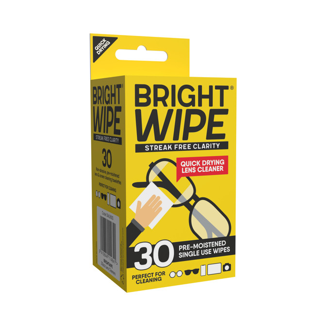 BRIGHTWIPE - 30pcs Lens Wipes