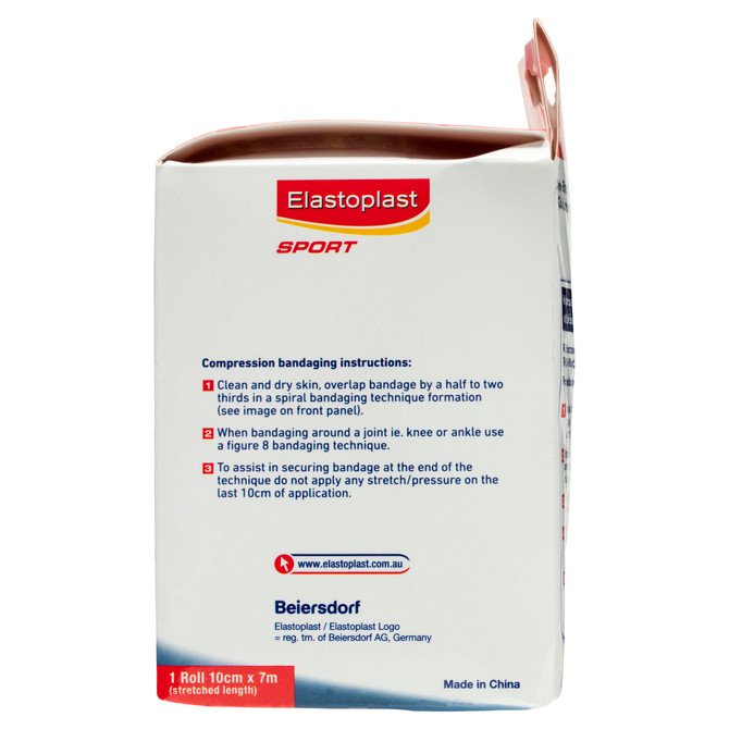 Elastoplast Sport Hi-Stretch Support and Compression Bandage 10cm x 7m