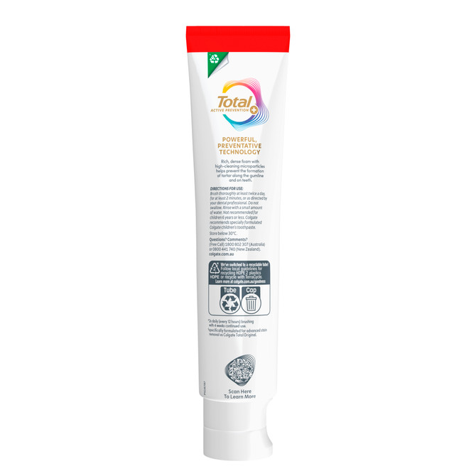 Colgate Total Active Prevention Toothpaste Deep Clean 200g