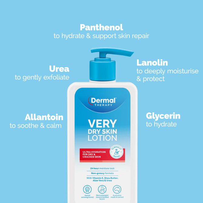 Dermal Therapy Very Dry Skin Lotion 500mL