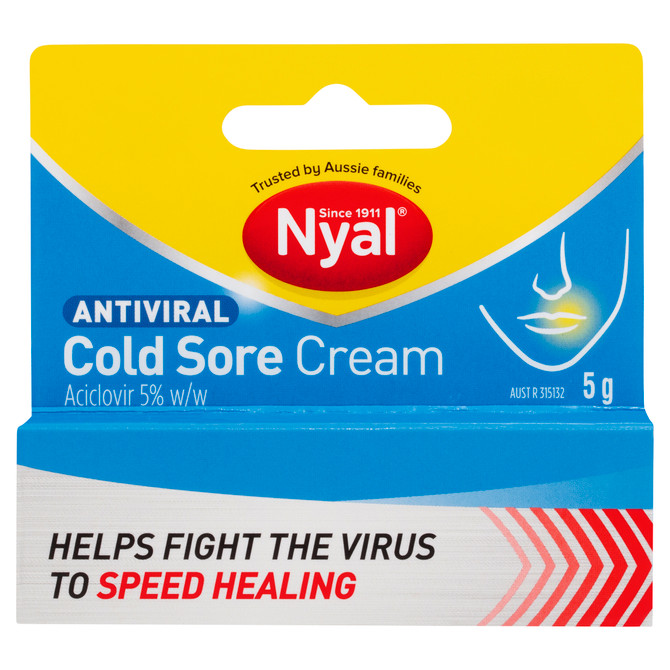 Nyal Antiviral Cold Sore Cream 5g