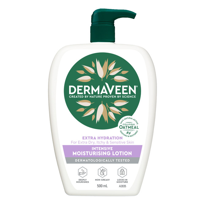 DermaVeen Extra Hydration Intensive Moisturising Lotion 500mL