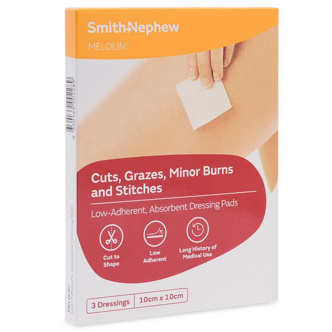 MELOLIN 10CM X 10CM PACK 3