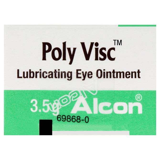 Poly Visc Lubricating Dry Eye Ointment 3.5g