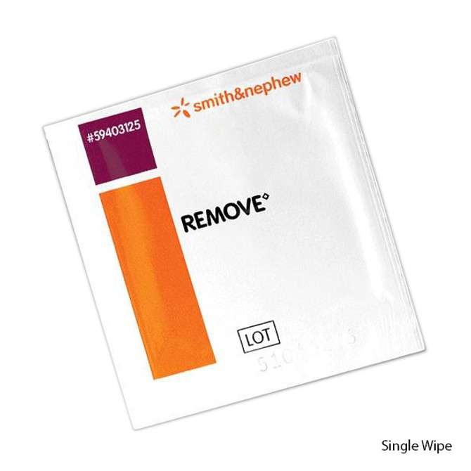 Remove Adhesive Wipe (Single Wipe)