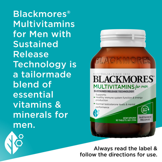 Blackmores Multivitamins for Men 90 Tablets