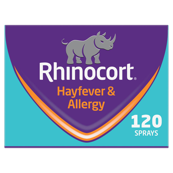Rhinocort Hayfever & Allergy Extra Strength Nasal Spray 120 Sprays – Budesonide 64mcg, Non‑Drowsy