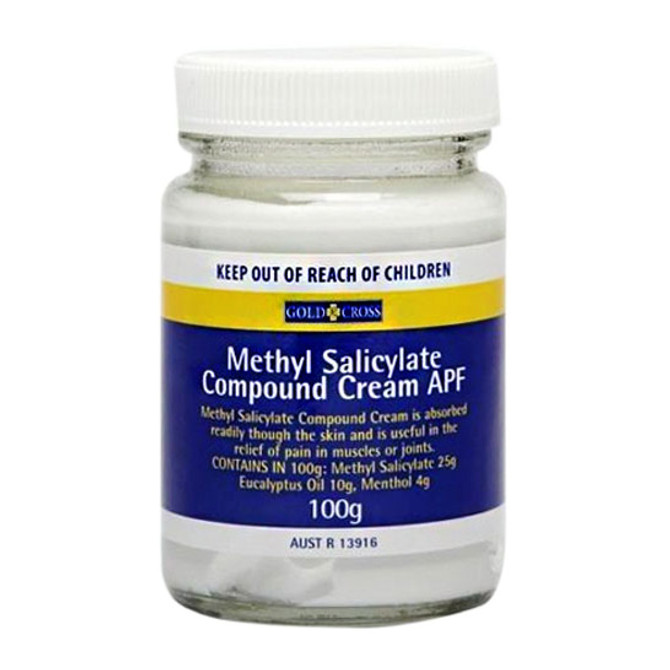 Gold Cross Methyl Salicylate Compound Cream APF 100g