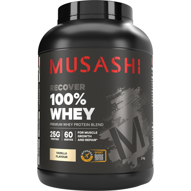 Musashi 100% Whey Vanilla Milkshake 2kg