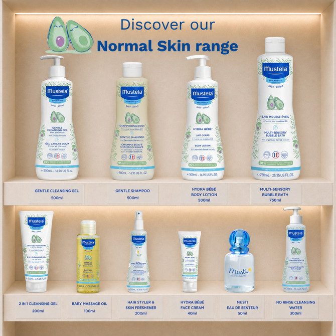 Mustela Multi-sensory Bubble Bath - for normal skin - 200ml