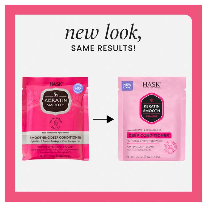 HASK Keratin Smooth Smoothing Deep Conditioner 50g