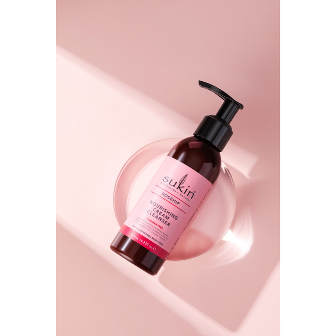 SUKIN ROSEHIP NOURISHING CREAM CLEANSER 125ML