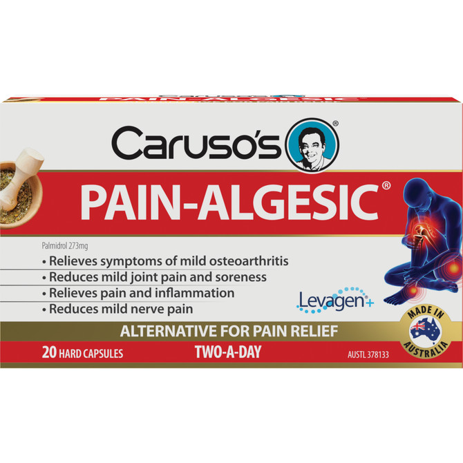 Caruso’s Pain-Algesic 20 Capsules
