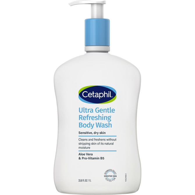Cetaphil Ultra Gentle Refreshing Body Wash 1L