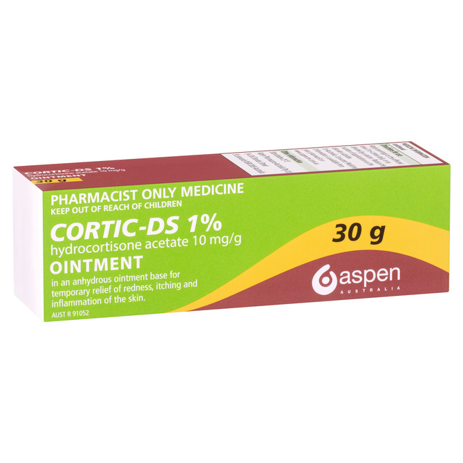 Cortic-DS Ointment 1% x 30g tube