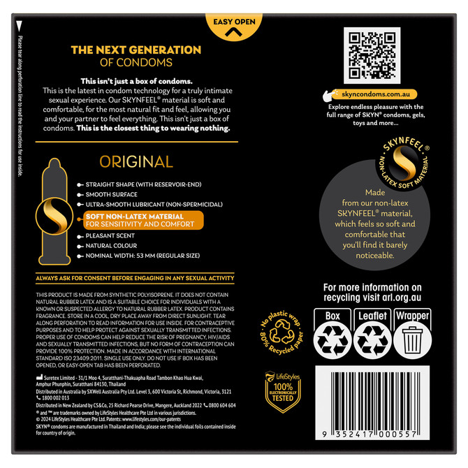 SKYN® Original Condoms 40 Pack