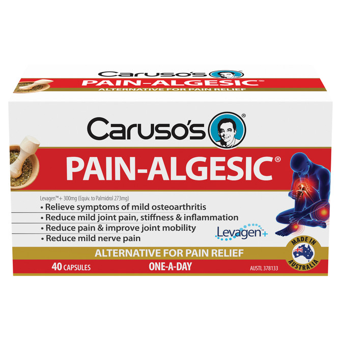 Caruso’s Pain-Algesic 40 Capsules