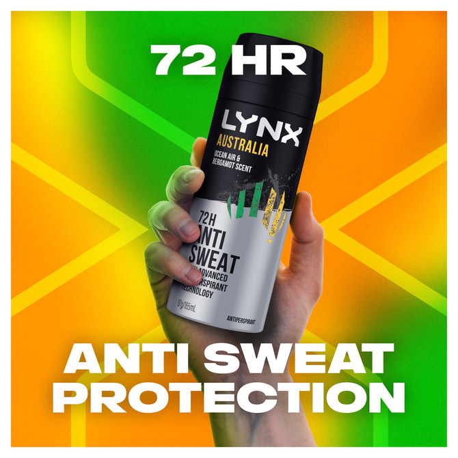 Lynx Antiperspirant Aerosol Australia 165 ML