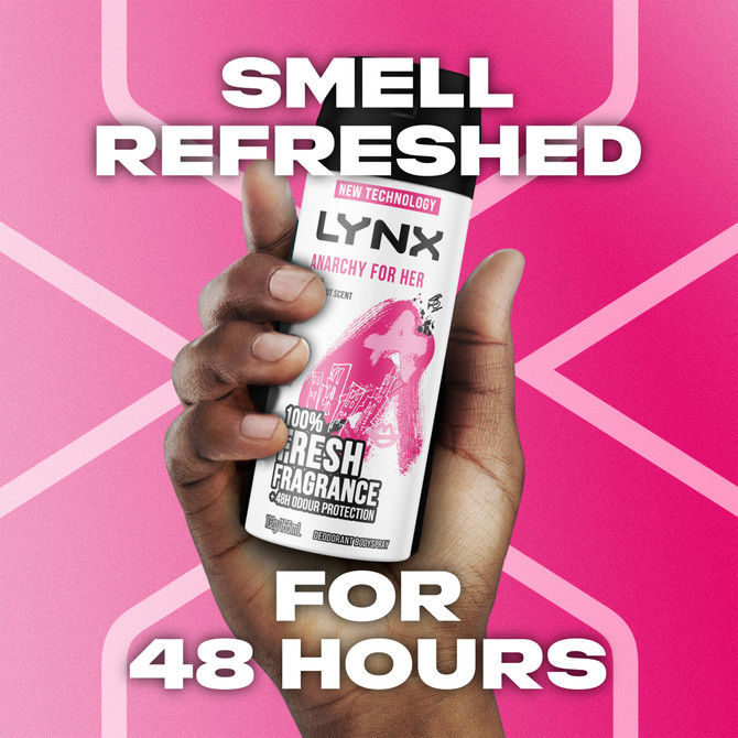 LYNX Deodorant Body Spray Anarchy For Her 165 ml