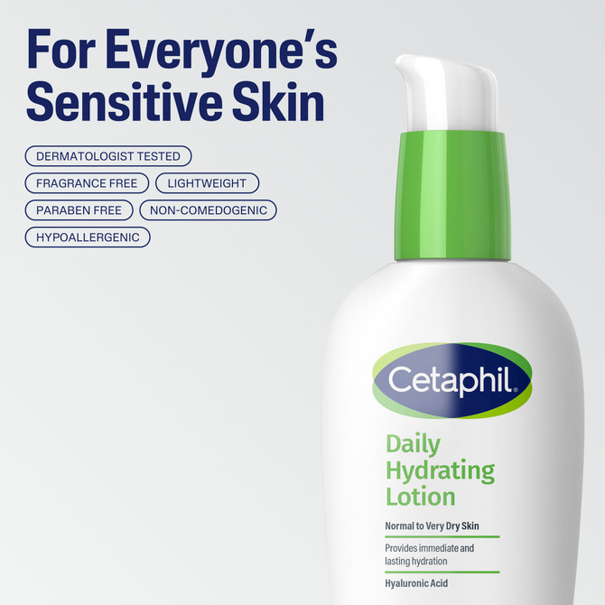 Cetaphil Daily Hydrating Lotion with Hyaluronic Acid 88mL