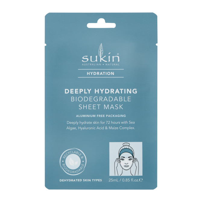 SUKIN HYDRATION DEEPLY HYDRATING SHEET MASK 25ML