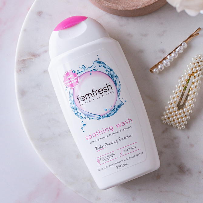 femfresh Soothing Hydrating Soap-free Intimate Wash 250mL