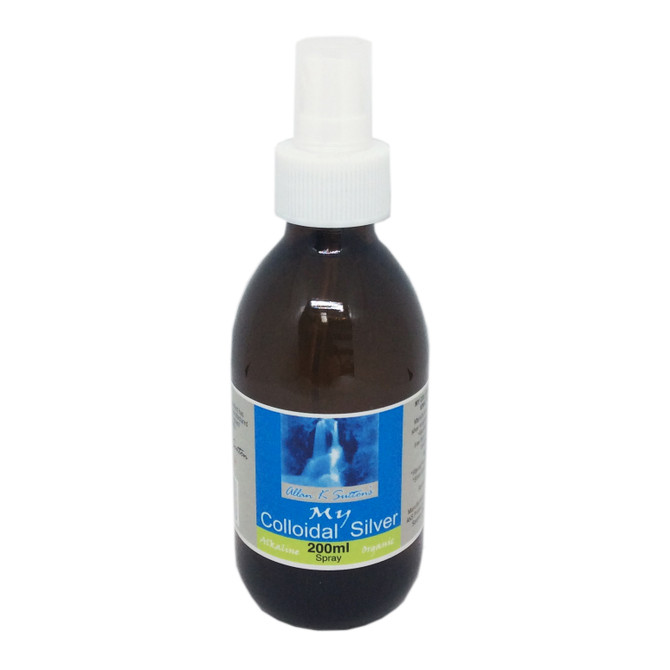 Allan K Suttons My Colloidal Silver Spray 200ml