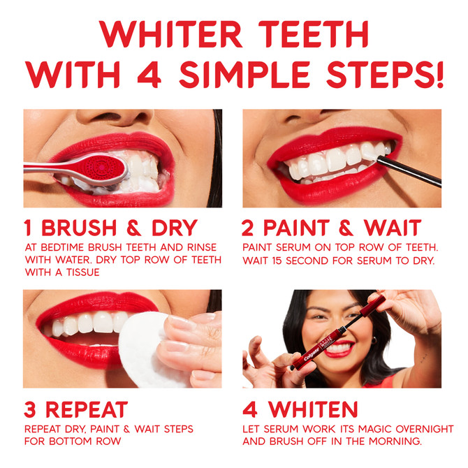 Colgate Optic White Nightly Treatment Whitening Wand 3% 1 Pack 2.5ml