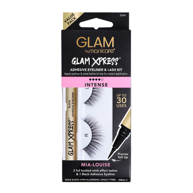 Glam by Manicare 73. mia-louise Glam Xpress® Adhesive Eyeliner & Lash Kit