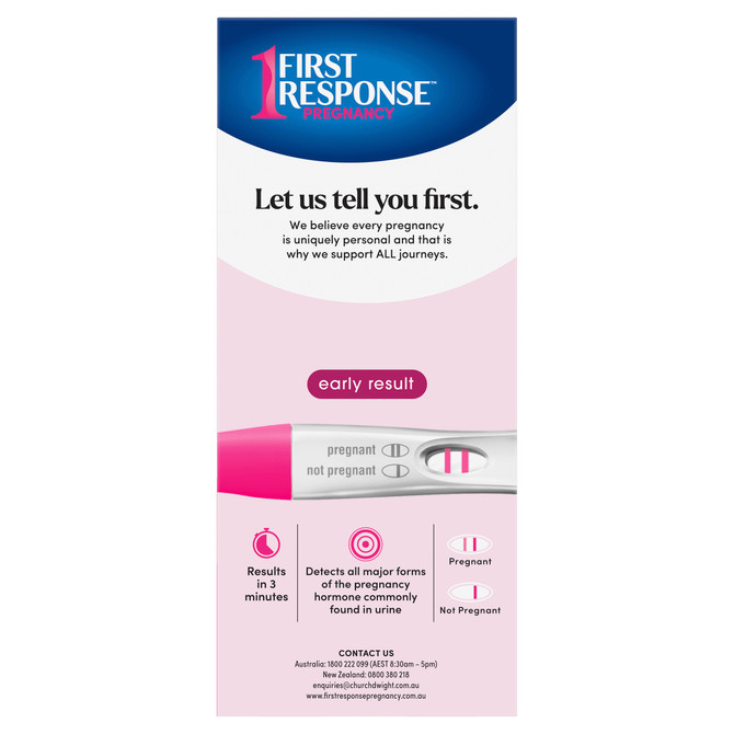 First Response Instream Pregnancy Test 1 Pack