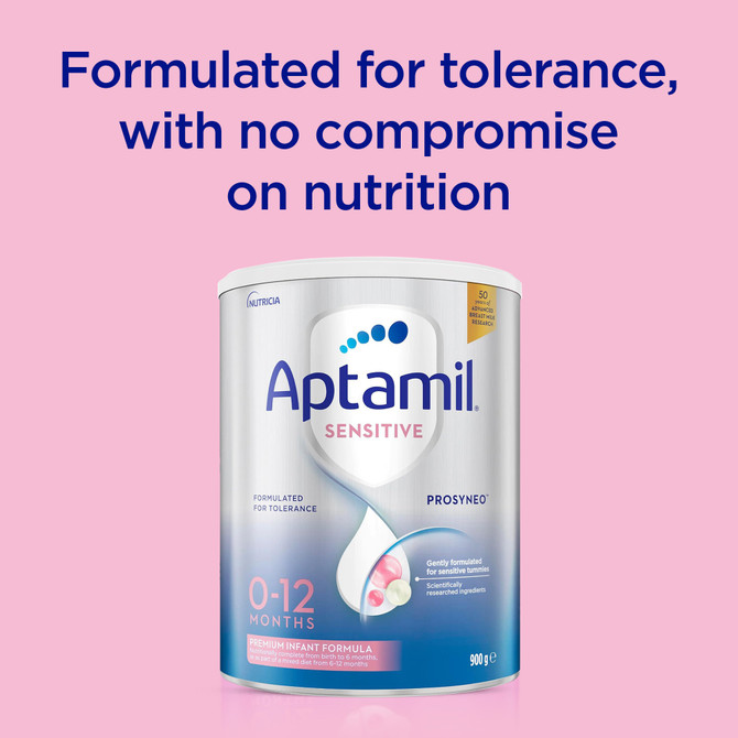Aptamil Sensitive Premium Infant Formula From Birth to 12 Months 900g