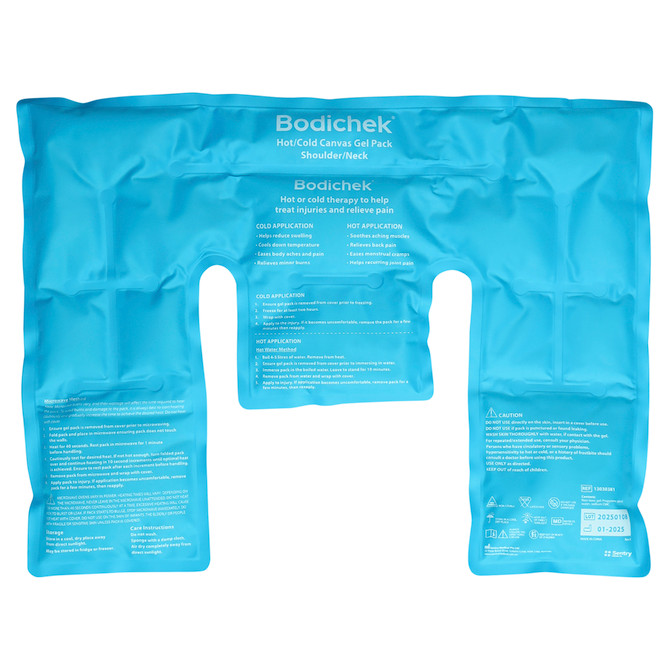 Bodichek® Hot/Cold Canvas Gel Pack Shoulder/Neck 40x30cm