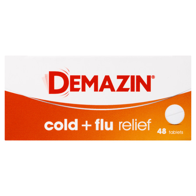 Demazin Cold & Flu Relief 48 Tablets