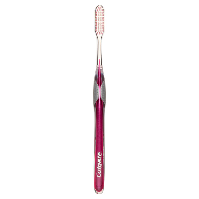 Colgate Slim Soft Advanced Manual Toothbrush, Value 2 Pack, Ultra Soft Bristles