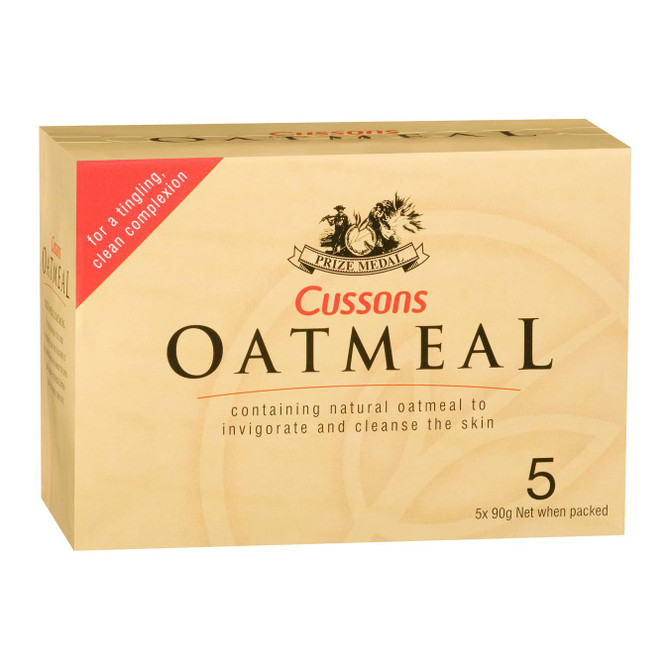Cussons Oatmeal Soap 5 x 90g