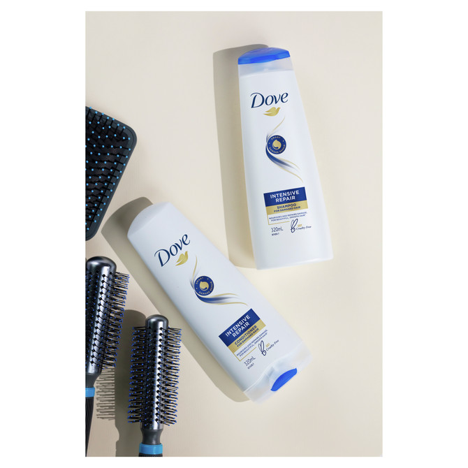 Dove Intensive Repair Shampoo for Damaged Hair with Smart Target Technology  320ml