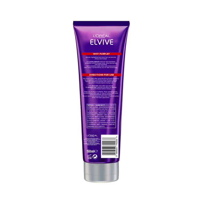 L’Oréal Paris Elvive Purple Conditioner For Coloured Hair