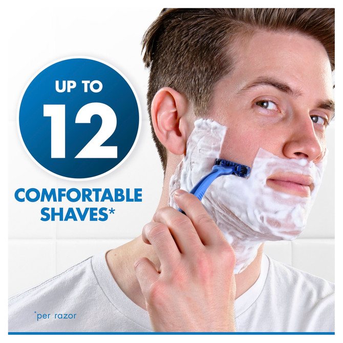 Gillette Sensor3 Comfort 8pk Disposable Razors, Shave Care