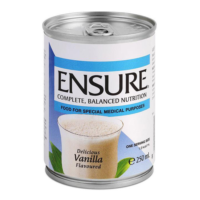 Ensure Liquid Vanilla Can 250ml