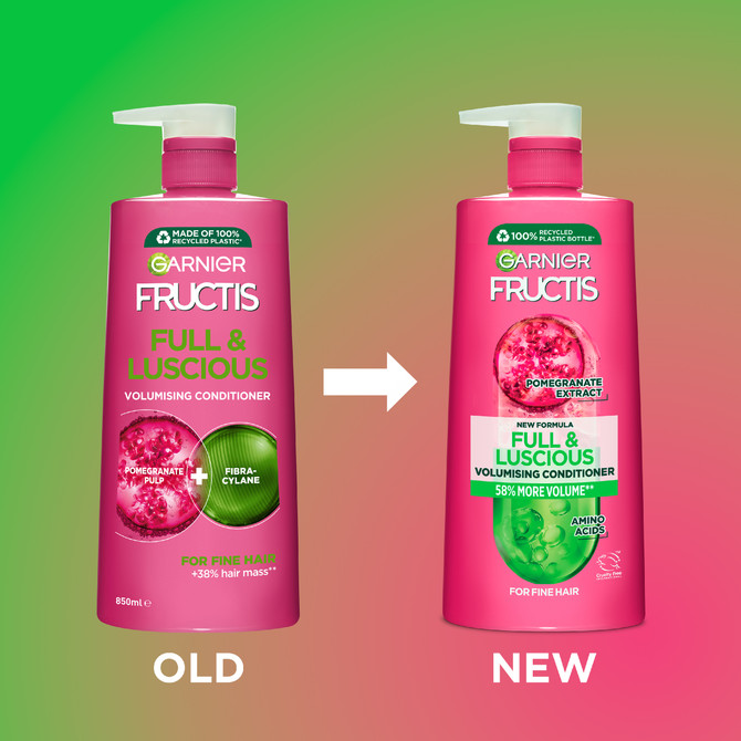 Garnier Fructis Full & Luscious Conditioner 850ml