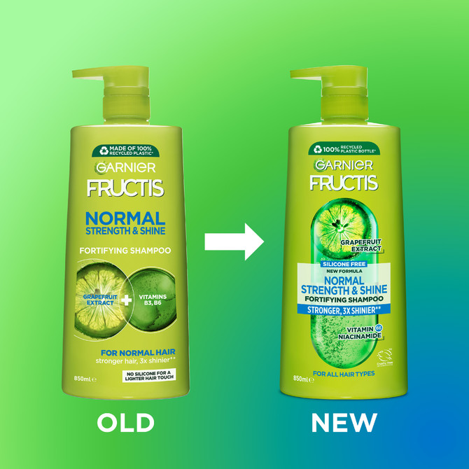 Garnier Fructis Normal Strength & Shine Fortifying Shampoo for all hair types 850ml
